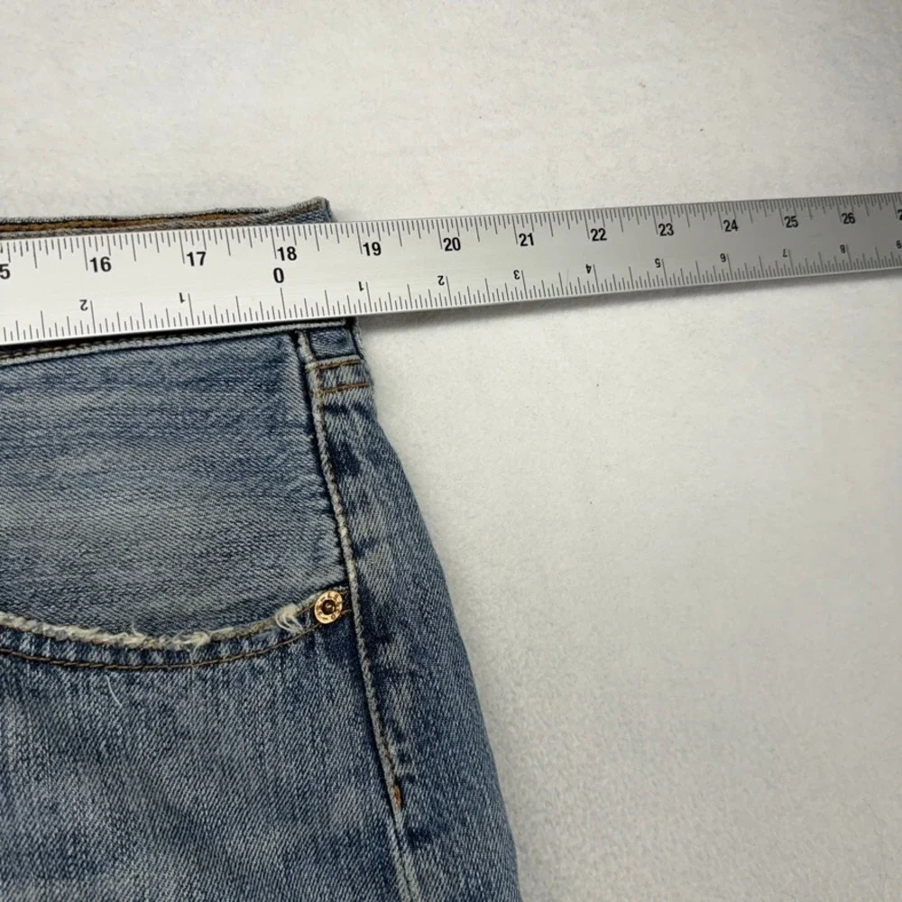 Vintage Levis 501 Jeans Mens 36x36 Blue Straight Leg Distressed Button Fly y2k